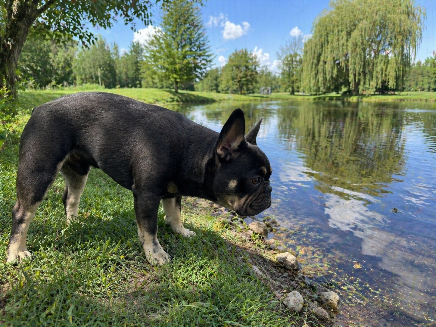 Kodak by the pond
