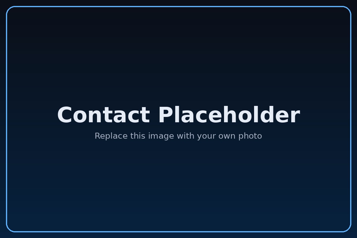 Contact page placeholder image